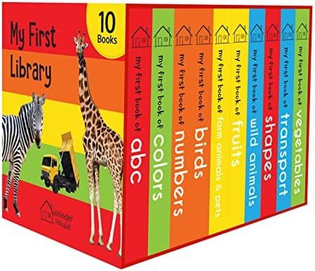 My First Library : Boxset of 10 Board Books for Kids | Amazon (US)