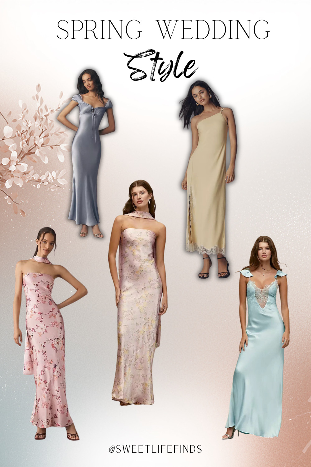 Spring wedding style that’s perfect for garden ceremonies, brunch receptions, and warm-weather celebrations. Think romantic dresses, soft florals, and elegant accessories that feel fresh for the season. I linked my favorite spring wedding guest finds in my LTK. #LTKStyle #WeddingGuestDress #SpringStyle #SweetLifeByKourtney
 

 #LTKootd #LTKSeasonal #LTKWedding