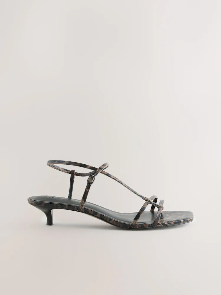 Leopard Forever Comfort\u00ae Strappy Sandals | Next US