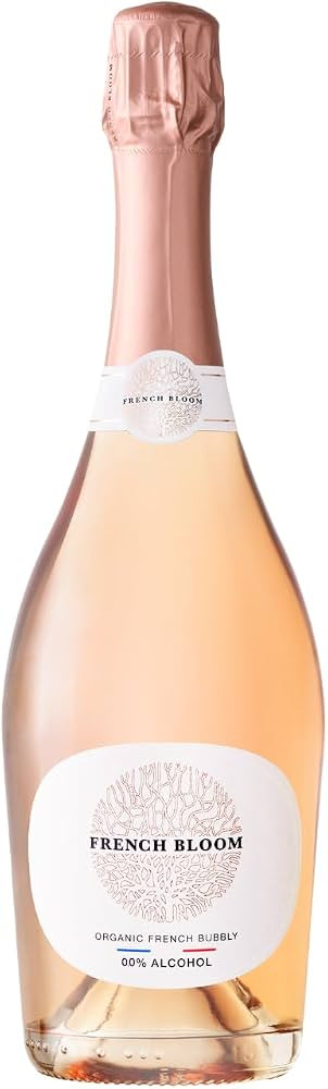 French Bloom Le Rosé, 0.0% Alcohol-Free Sparkling Wine, 750ml - Certified Organic, Vegan, Low Ca... | Amazon (US)