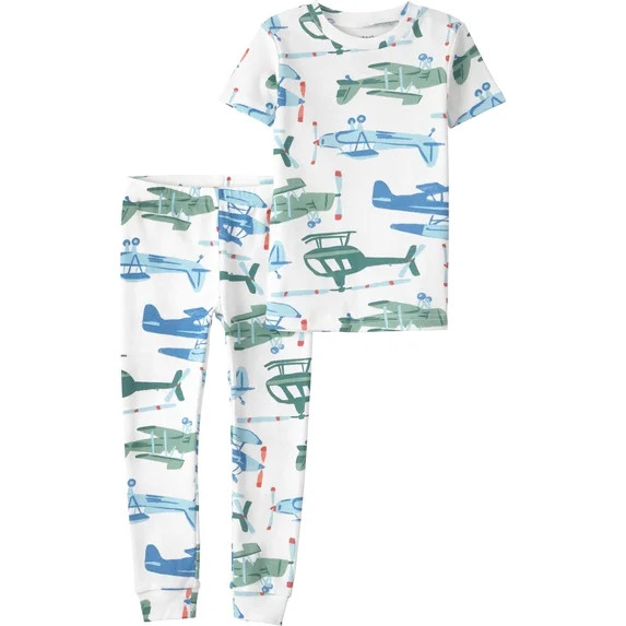 Carter's Child of Mine Toddler Pajama Set, 2-Piece, Sizes 12M-5T | Walmart (US)