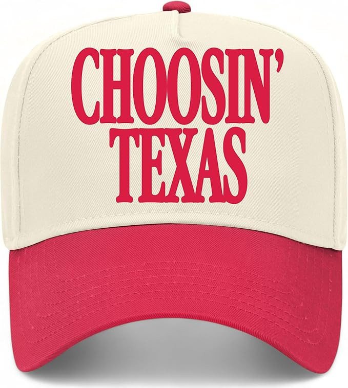 Choosin' Texas Hat | Premium Adjustable Snapback Baseball Vintage Trucker Hat for Men & Women | Amazon (US)