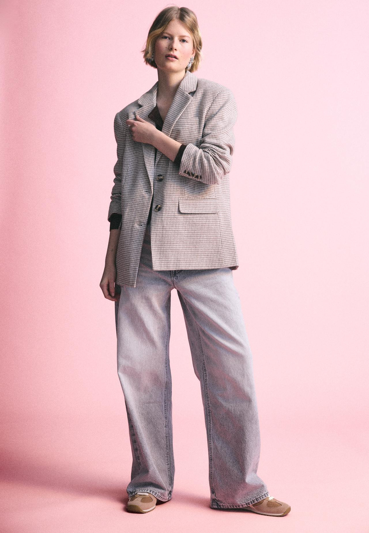 Houndstooth blazer | Stradivarius (UK)