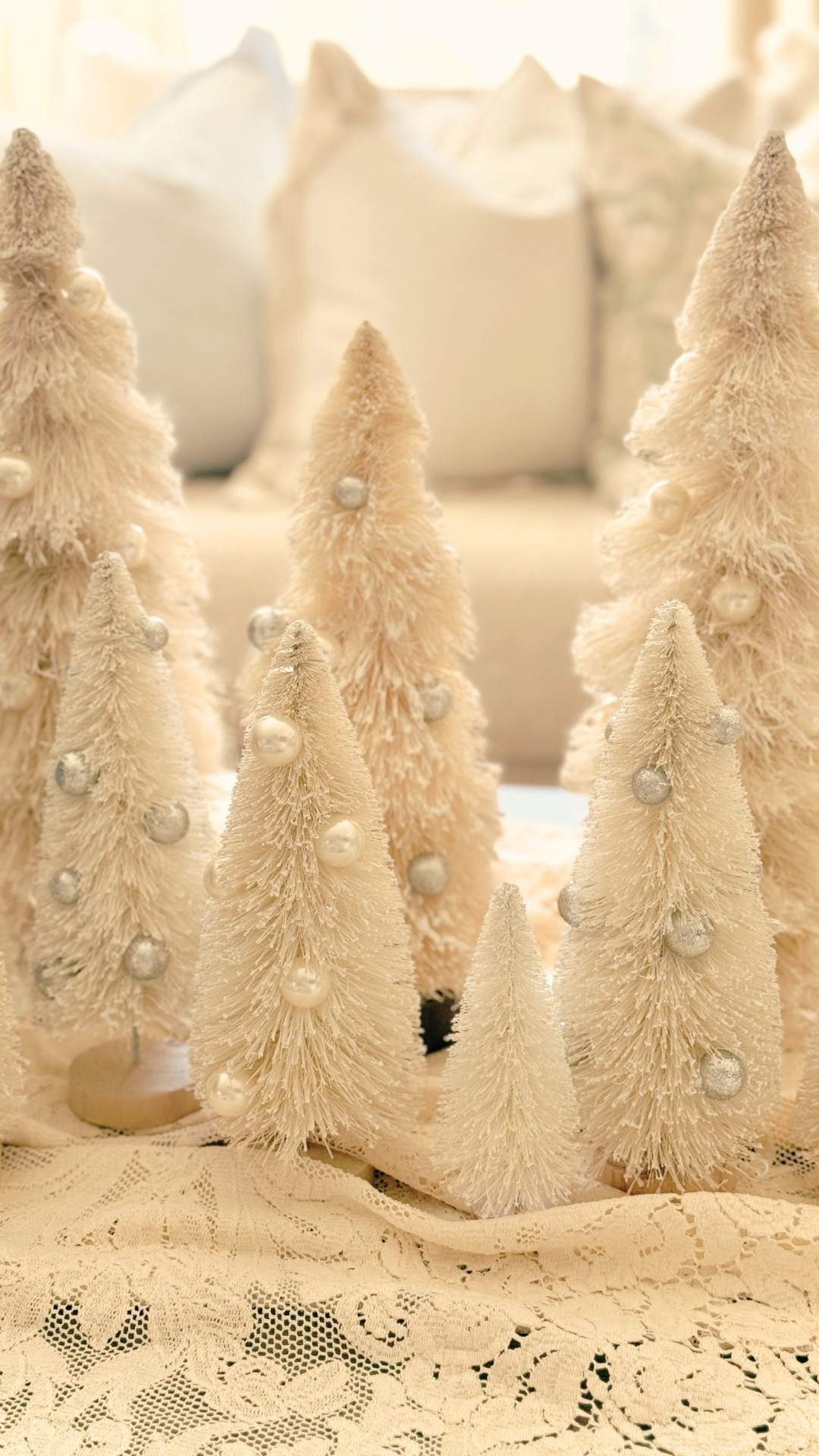 You can make these pretty bottle brush trees too! 

#LTKHoliday #LTKSeasonal