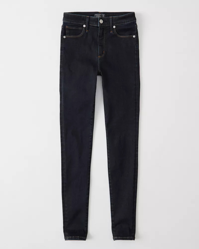 High-Rise Super Skinny Jeans | Abercrombie & Fitch US & UK