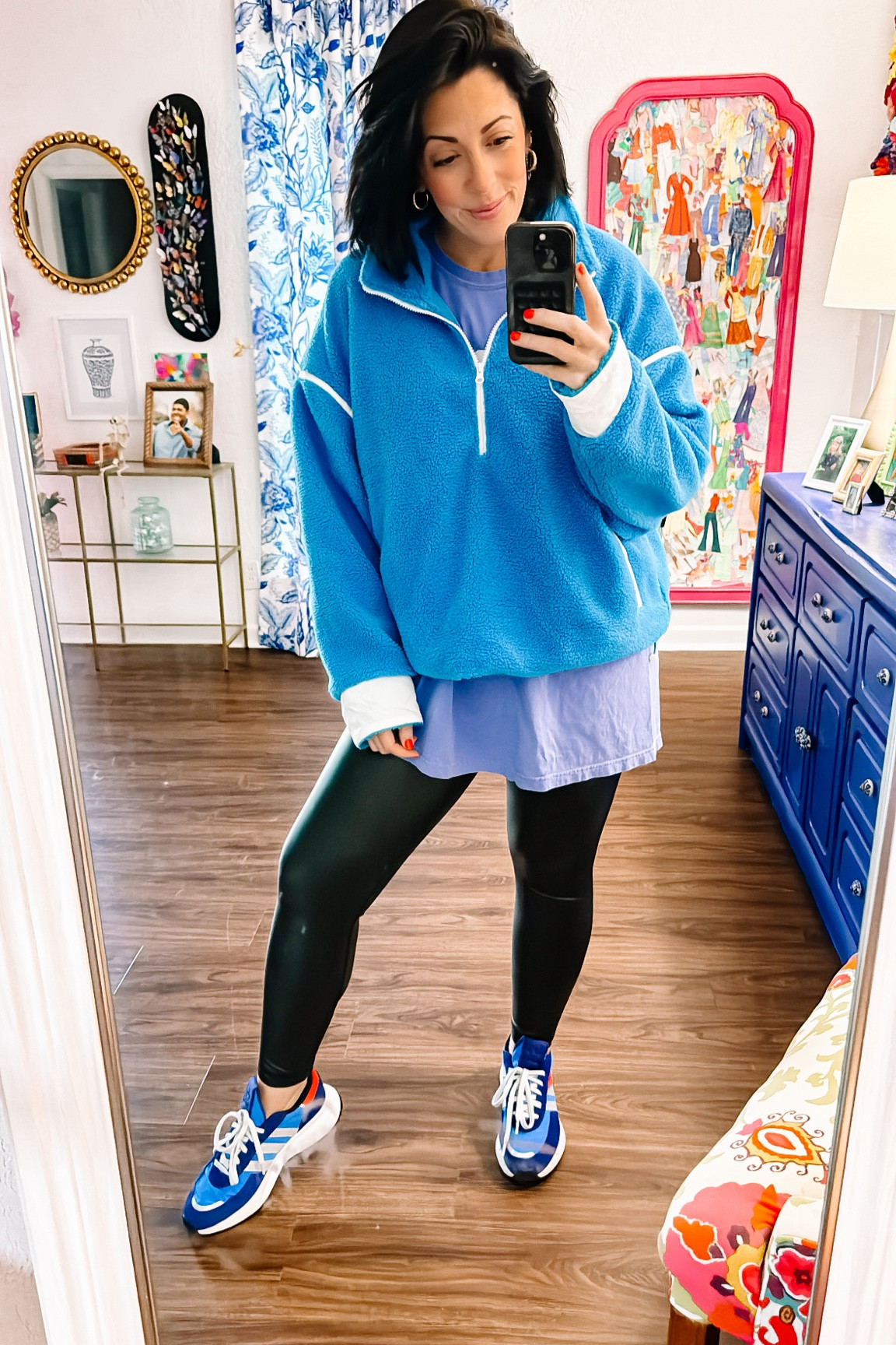 Full blue for Autism Awareness Day in my new favorite pull over 💙 Shein has had some really great pieces lately 

#LTKfindsunder50 #LTKsalealert #LTKmidsize