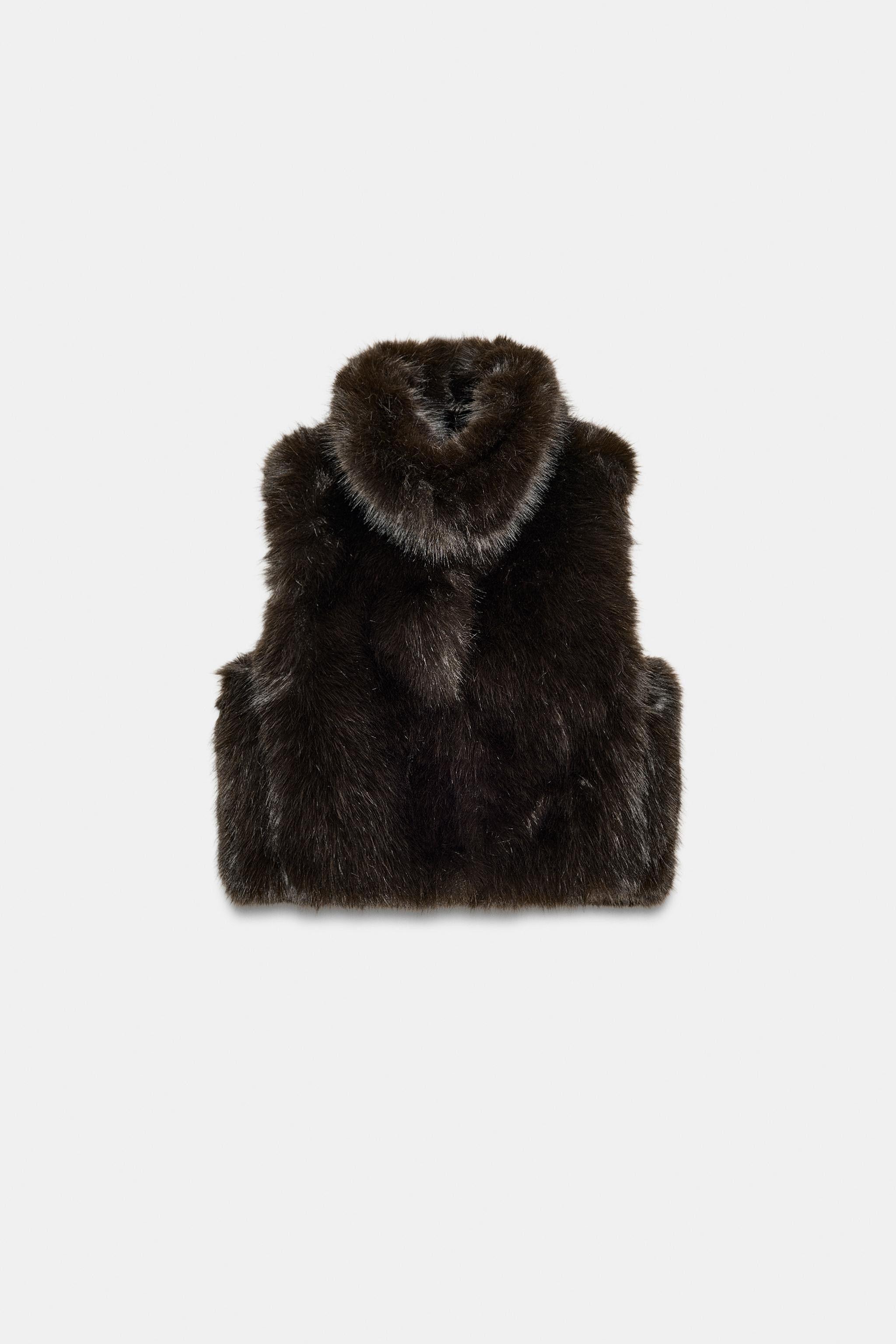 FAUX FUR VEST | Zara US