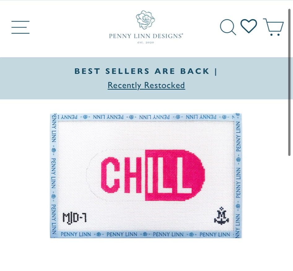 Needlepoint is my latest obsession hobby and I’m almost done with my first canvas so I’ve ordered this one to start next week!! 

#LTKFindsUnder100 #LTKSeasonal #LTKHome