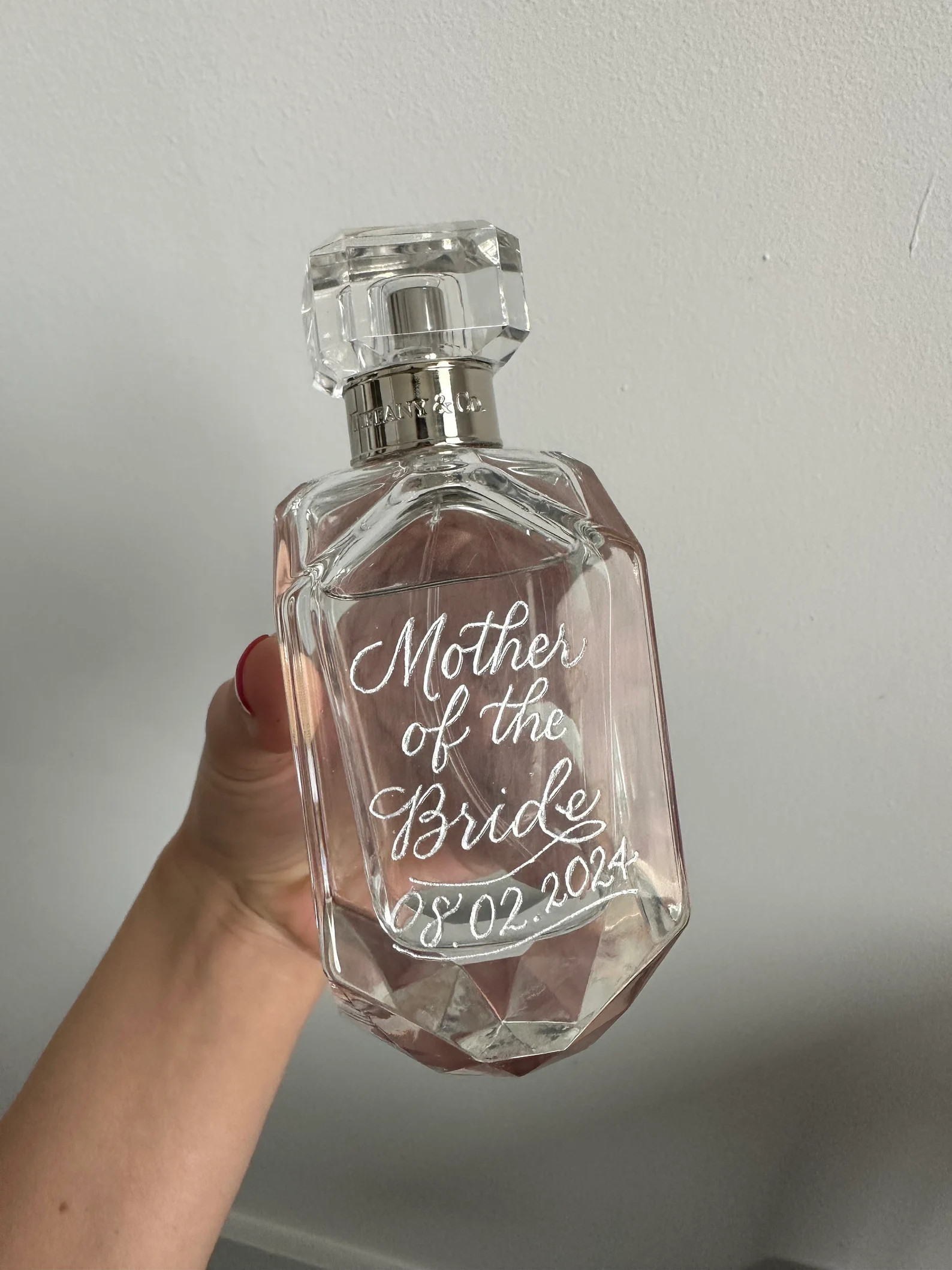Perfume Bottle Calligraphy Engraving | Engraved Fragrance | Wedding Day of Gift to Mom | Bridal P... | Etsy (US)