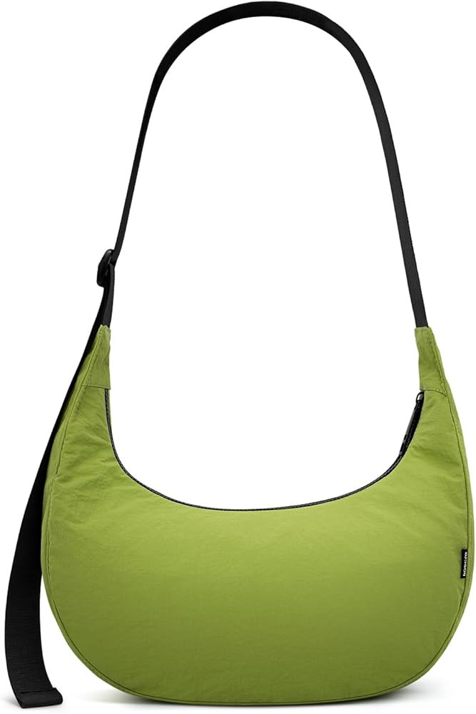 Iioscre Medium Crossbody Crescent Bag for Women Men Trendy, Nylon Crossbody Hobo Bag with Adjusta... | Amazon (US)