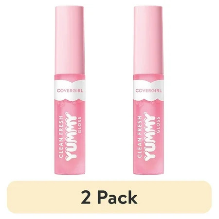 (2 pack) COVERGIRL Clean Fresh Yummy Lip Gloss, 150 Sugar Poppy, 0.33 fl oz | Walmart (US)