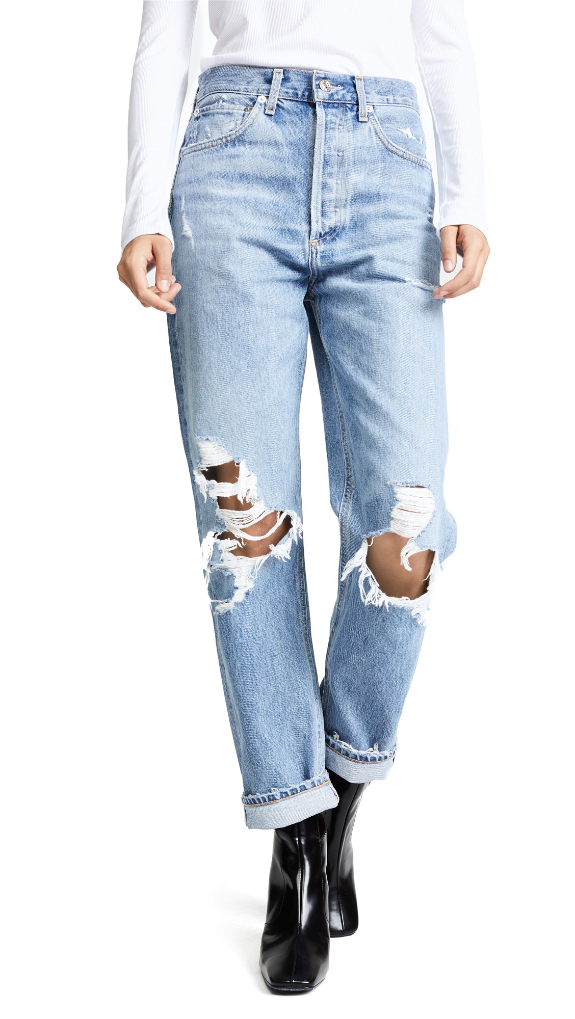 AGOLDE '90s Fit Mid Rise Loose Fit Jeans | Shopbop