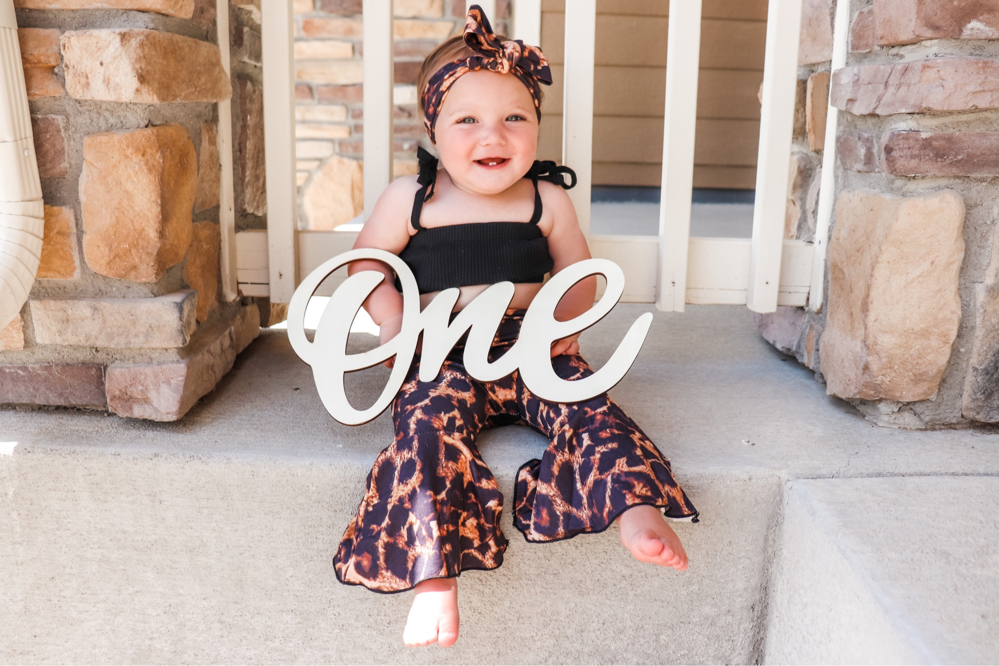Two piece toddler/baby outfit, black crop, cheetah flare pants, cheetah headband 

#LTKbaby #LTKstyletip #LTKkids