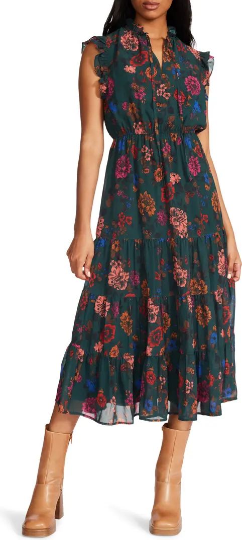 BB Dakota by Steve Madden Lillia Cap Sleeve Maxi Dress | Nordstrom | Nordstrom