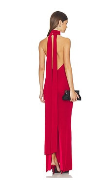 Nookie Crush Halter Gown in Red from Revolve.com | Revolve Clothing (Global)