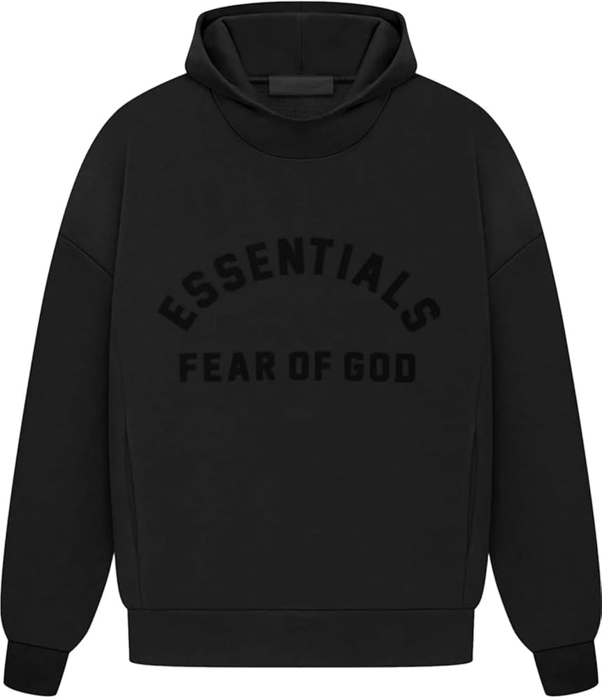 Fear Of God Essentials Season 10 Fashion Hoodie Medium (Jet Black) | Amazon (US)