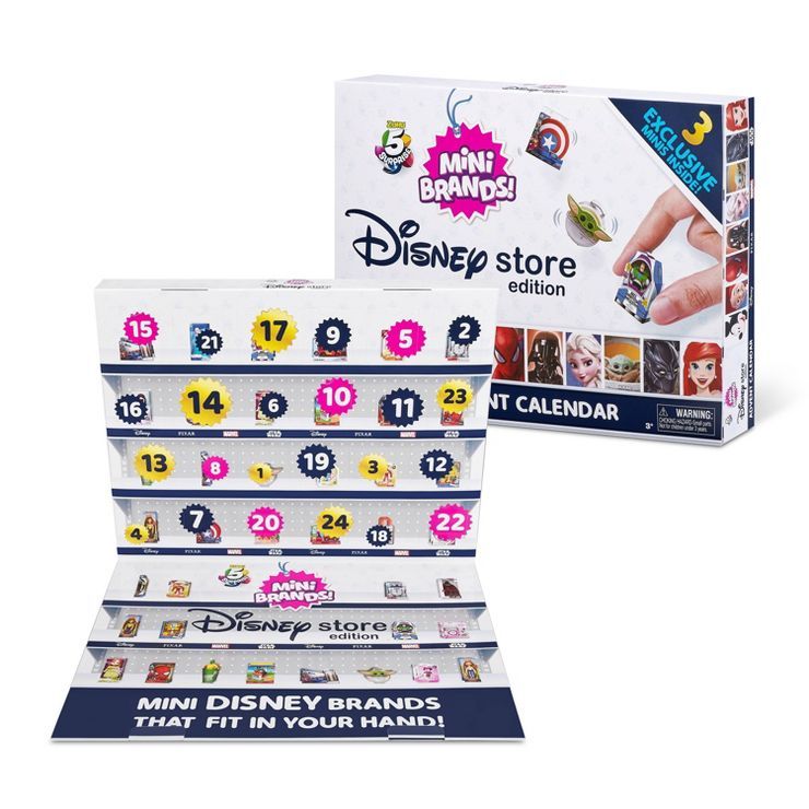 5 Surprise Mini Brands Disney Advent Calendar | Target