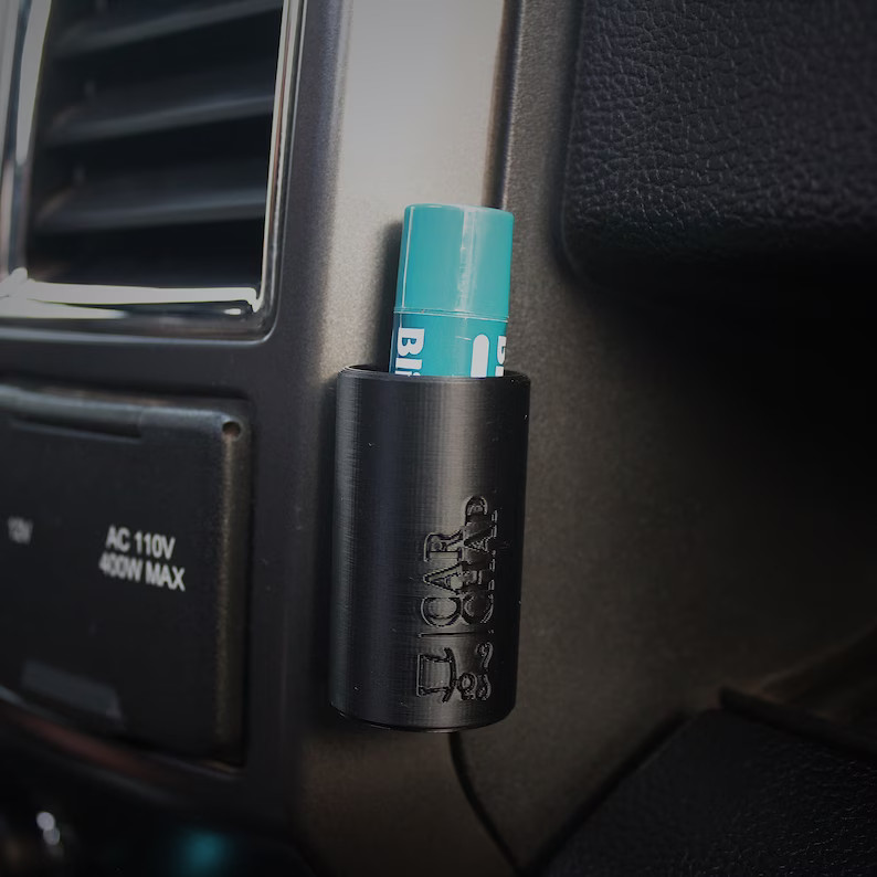 Carchap Upright Lip Balm Holder the Original, Patentpending Chapstick Remains Mess Free in Heat, ... | Etsy (US)