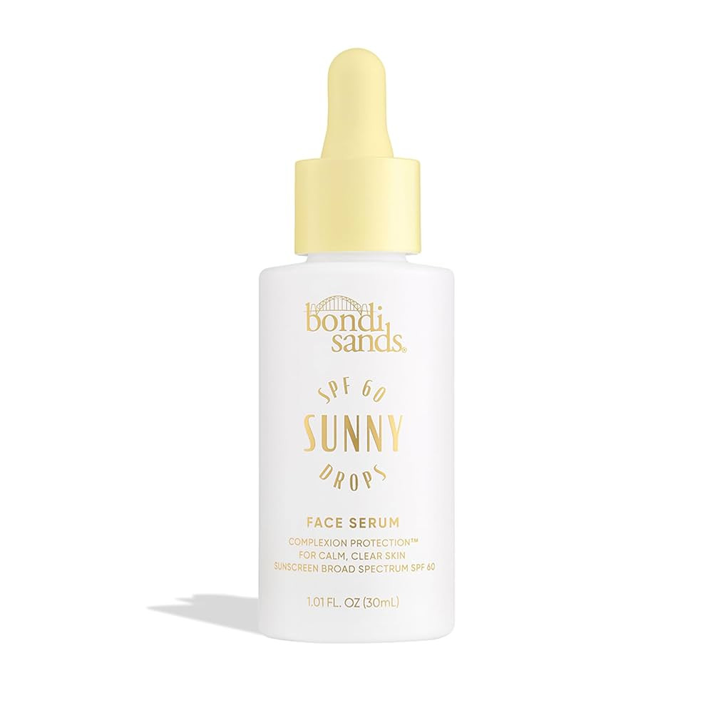 Bondi Sands Sunny Drops SPF 60 Face Serum, Hydrating + Nourishing Broad Spectrum Sunscreen, Light... | Amazon (US)