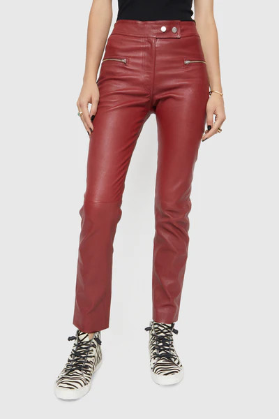 Poppy Leather Legging | Rebecca Minkoff