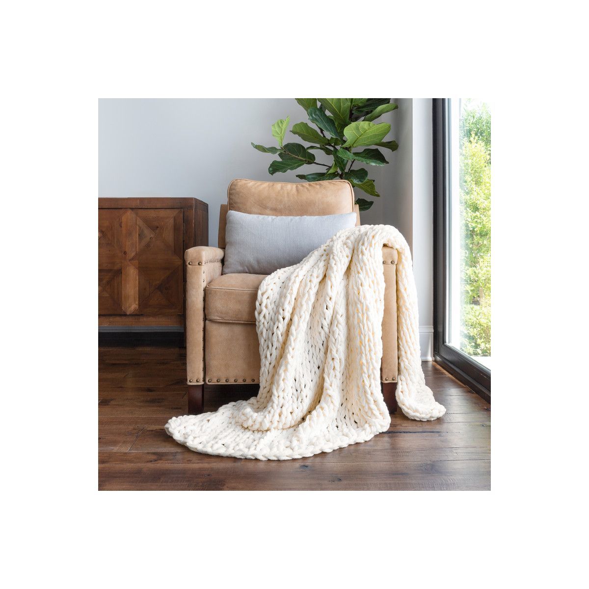 Chunky Knit Handmade Throw Blanket - Becky Cameron | Target