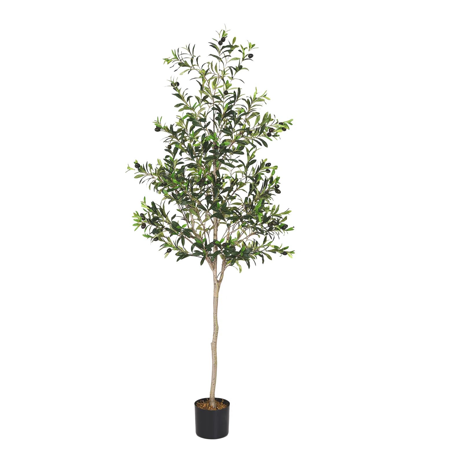 Levin Faux Olive Tree Tree in Free Standing | Wayfair North America