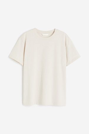 Cotton T-shirt - White/black striped - Ladies | H&M US | H&M (US + CA)