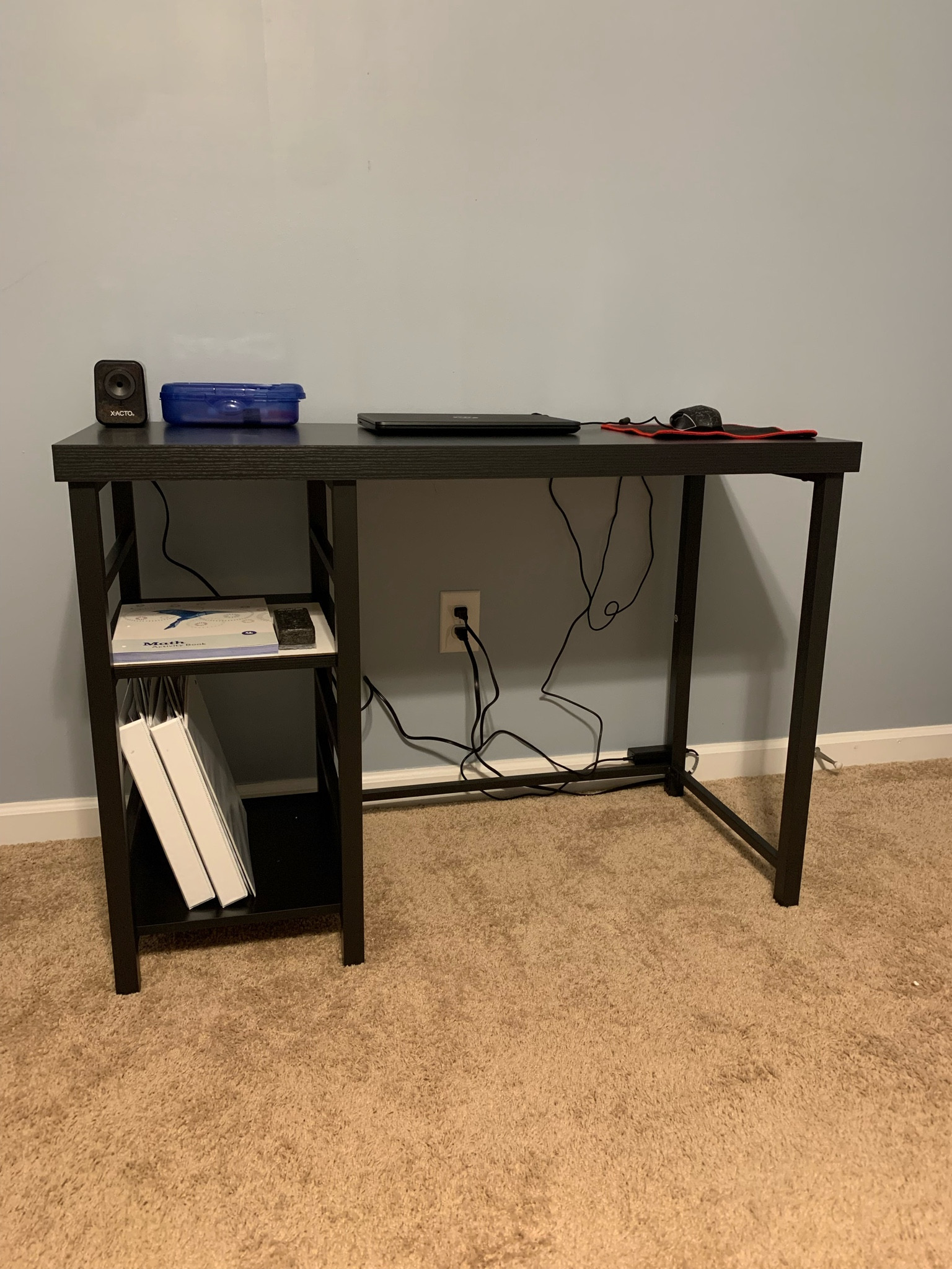 Kruz’s desk is the perfect fit for his room. Big enough to house his things yet small enough to not overcrowd his space. 

#LTKfindsunder100 #LTKhome #LTKkids