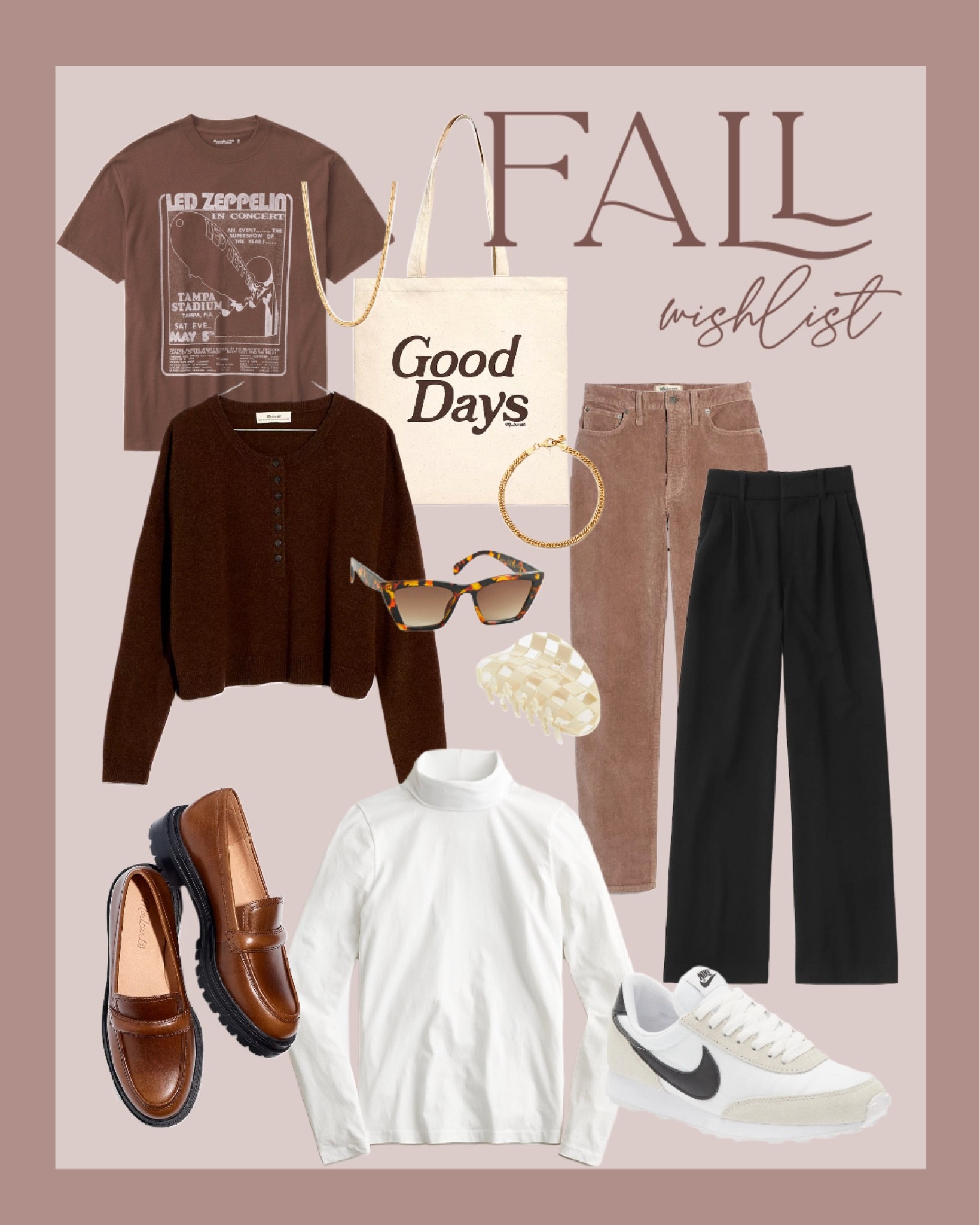 It may still be 90 degrees outside but i’m already dreaming of fall! Starting to brainstorm my fall fits and loving all the warm hues 🍂

#LTKSeasonal #LTKstyletip #LTKunder100