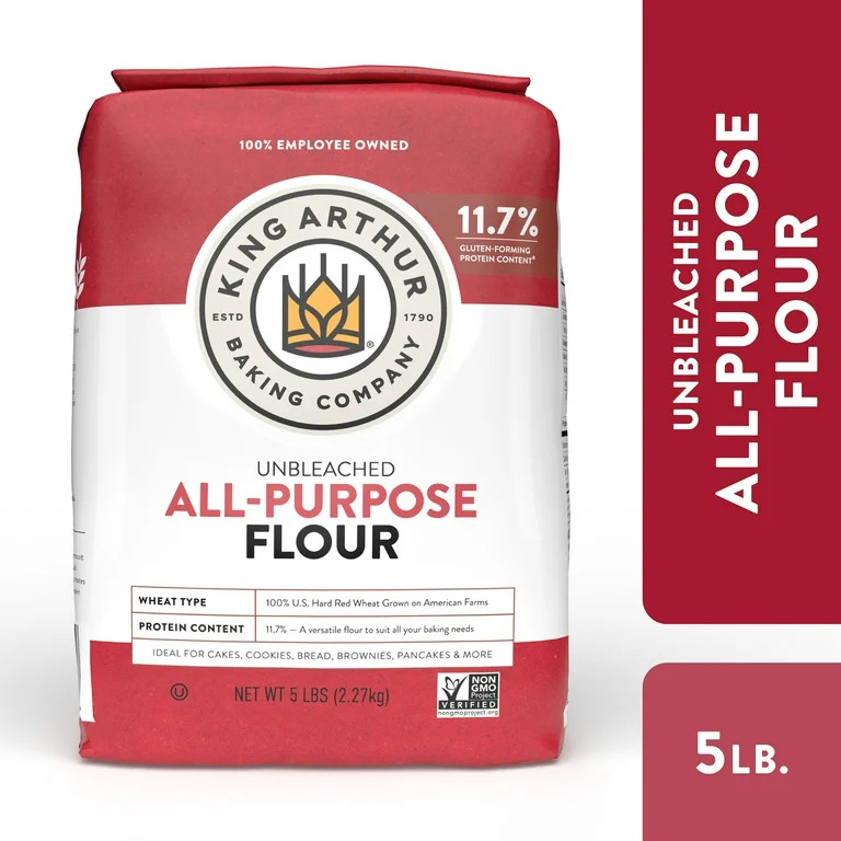 King Arthur Baking Company Non-GMO Project Verified, Certified Kosher Unbleached All Purpose Flou... | Walmart (US)