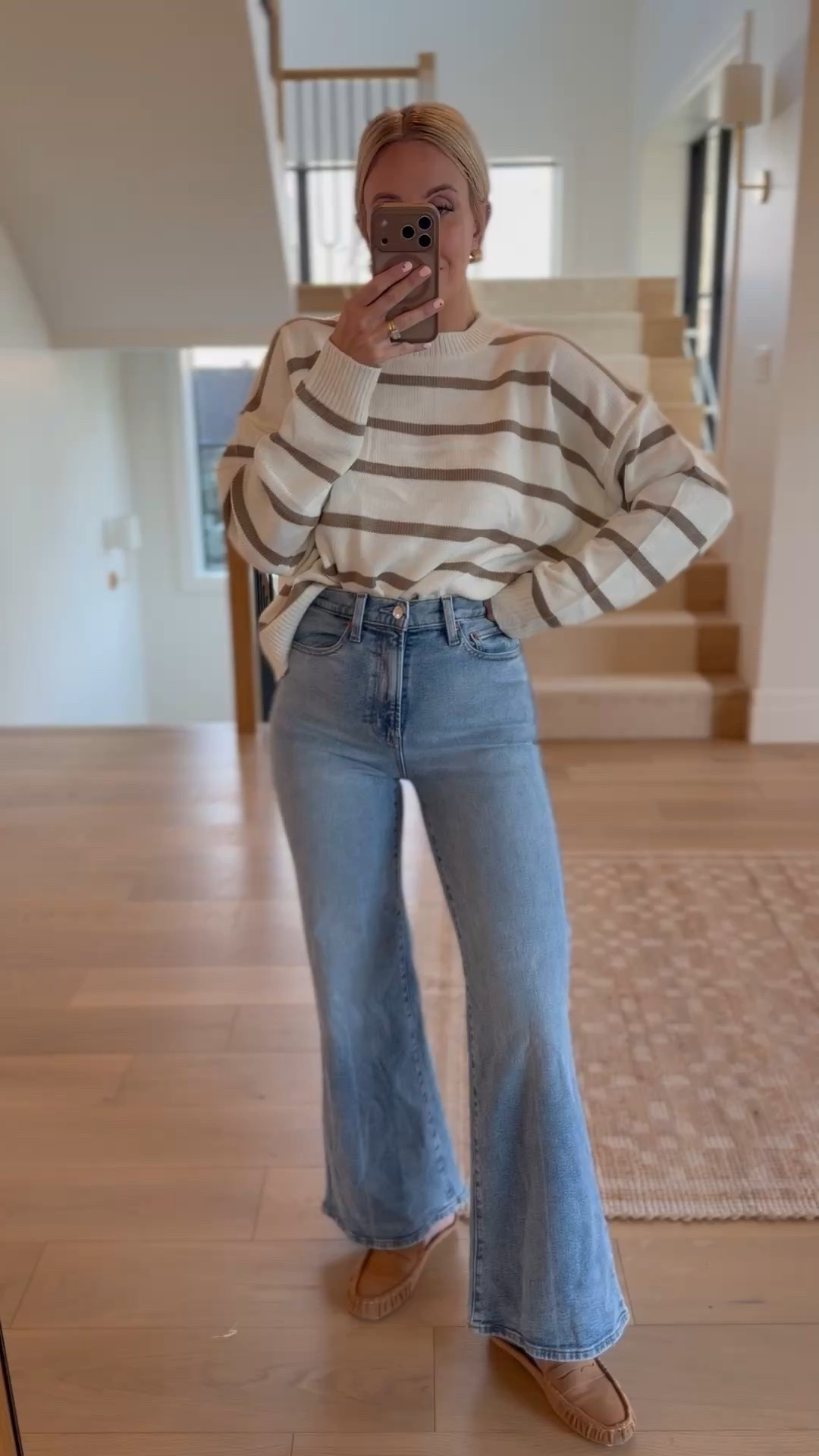 These jeans are a flare leg Jean from target and they actually fit so cute! I did a size 4 and maybe could have done a 6!

#LTKgrwm #LTKdayinmylife #LTKootd