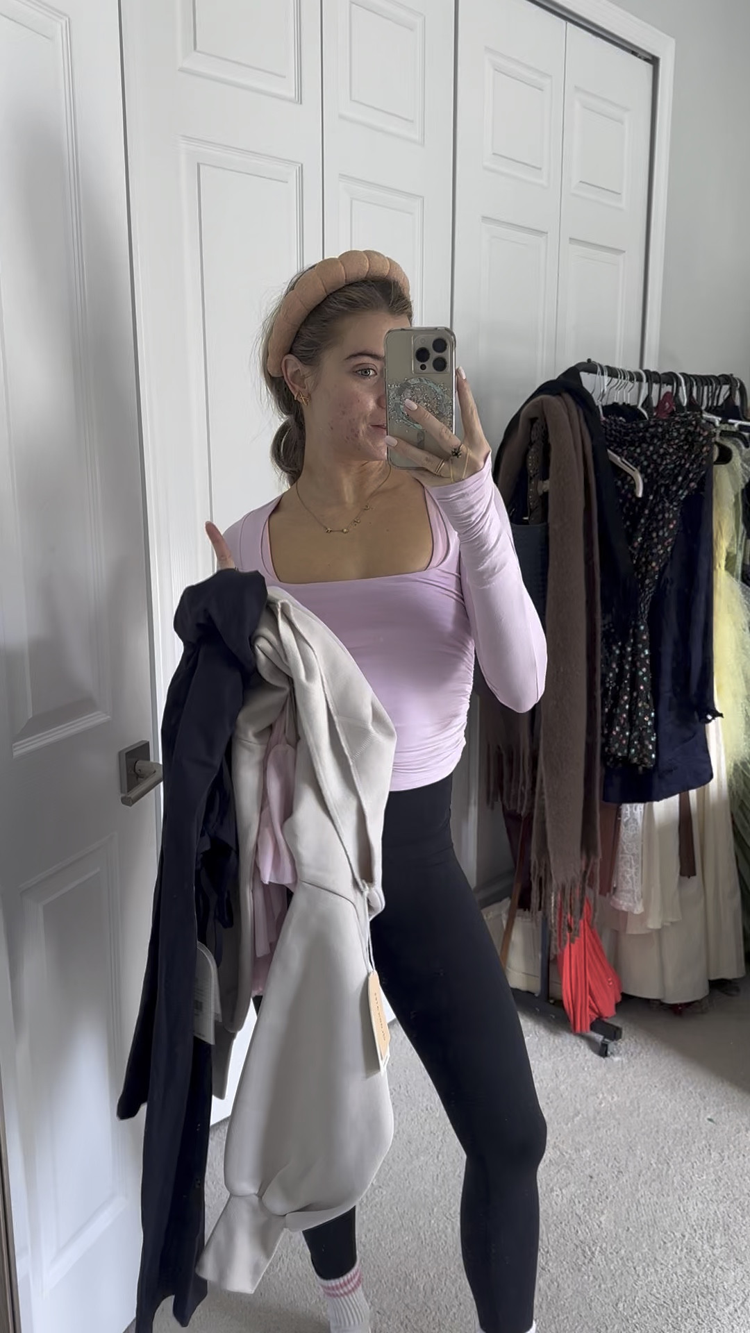 Blogilates Women's Love Story Long Sleeve Top size XS and the Blogilates Women's Criss Cross Sports Bra. 

Back story: Cassey Ho is a Designer and Creator whose mission is to inspire joy and solve problems through innovative product design. With over 19 million followers and over 4 billion views, Cassey has nurtured a community who has watched her build her two brands from scratch. It all started with Blogilates, which began with one Pilates video posted to YouTube in 2009, that eventually turned into a worldwide fitness movement inspiring young women to gain confidence through her fun workouts. In 2016, Cassey launched POPFLEX, an active apparel brand, which highlights her creativity as a designer. Because every single product is developed with so much thoughtfulness, many of her unique designs have gone viral, selling out within hours, while also being granted patents. This year, Cassey is so proud to expand the Blogilates brand with a clothing collection designed exclusively for Target, featuring fashion and function at affordable prices.

#LTKActive #LTKWatchNow #LTKFitness