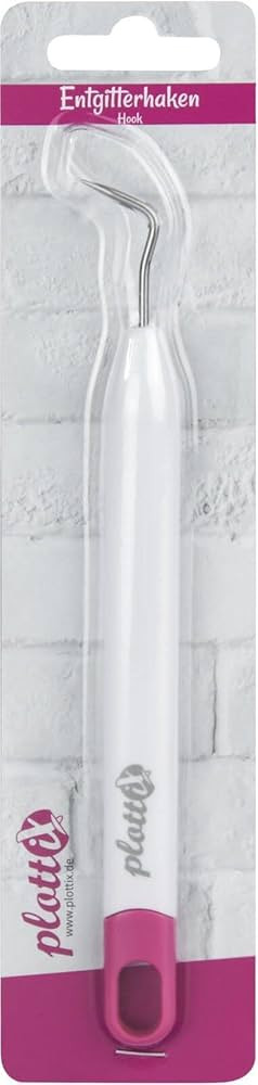 plottiX 103006 Entgitterhaken, Weiß | Amazon (DE)