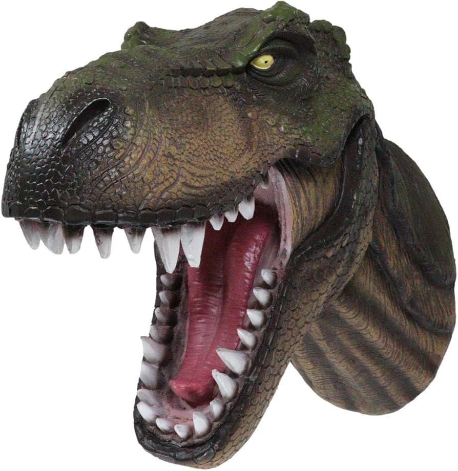Ebros Gift Prehistoric Jurassic King Large T-Rex Head Wall Decor 13" Tall Apex Dinosaur Killer Ty... | Amazon (US)