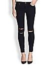 Photo Ready Distressed Ankle Skinny Jeans | Saks Fifth Avenue