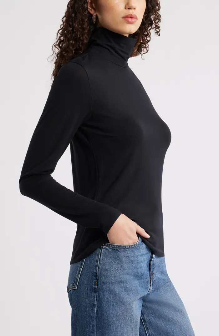 Turtleneck Knit Top | Nordstrom