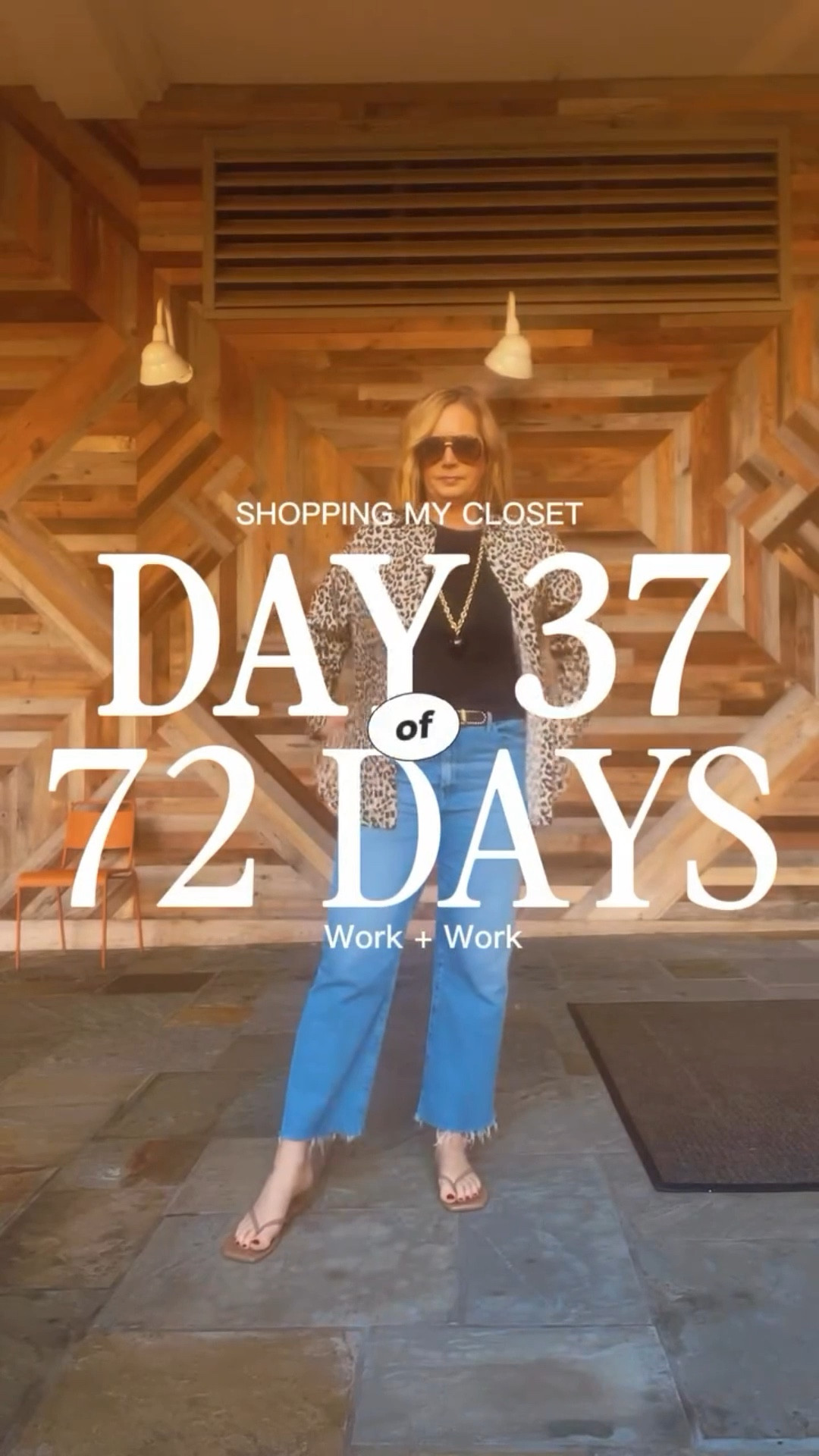 📆Day 37 
🌤️ 66° • cloudy & warm
📍 Georgia

☕️ coffee shop workday
🎬 editing videos
📲 sending brand content
🤝 working a brand deal

🖤 classic black tee (elbow-length sleeves)
👖 mother kick it cropped denim (raw hem, light wash)
🐆 leopard button-down “jacket”
🖤 oversized black heart necklace
🕶 freya sunglasses
🩴 neutral flip-flops

✨ elevated everyday
👖 denim is the foundation
🏗 building empires on top

#over50styleinfluencer #midlifestyle #showupinyour50s #over50style #shoppingmycloset