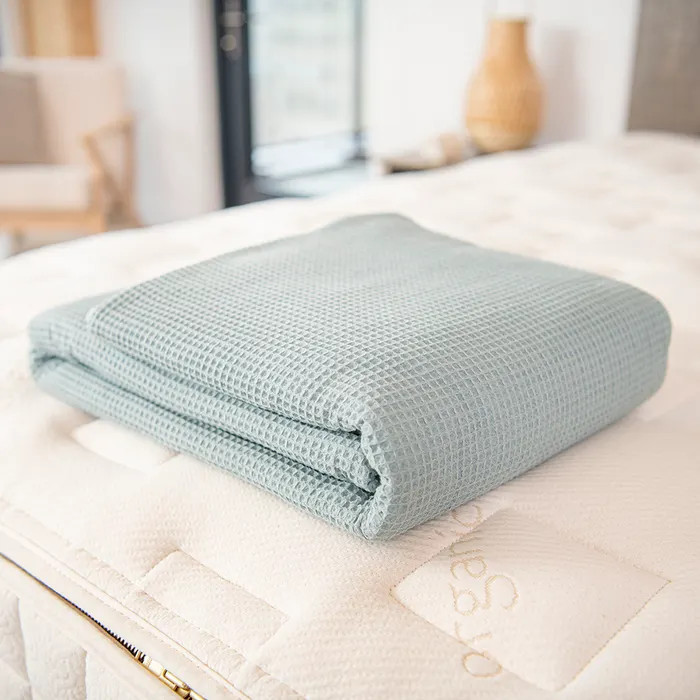 Organic Cotton Waffle Blankets | Naturepedic