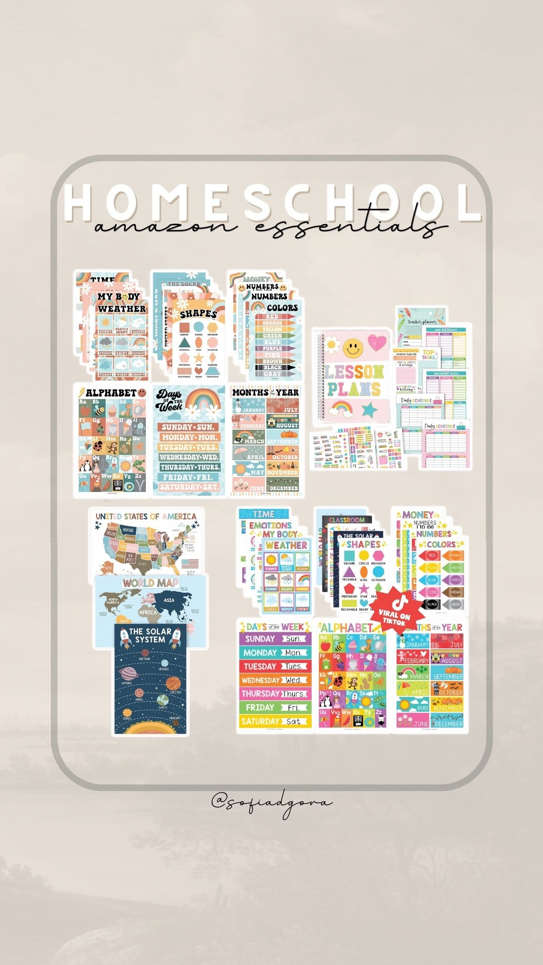 Transform your homeschool space with these bestselling Amazon homeschool posters and learning visuals! 🏡 Perfect for toddler, preschool, and kindergarten homeschool classrooms, these vibrant and educational wall charts cover the alphabet, numbers, days of the week, emotions, weather, maps, and so much more. These visuals make teaching fun, colorful, and stress-free. If you’re setting up your homeschool or playroom for the school year, this is your sign to grab these viral classroom decor finds! 🌈✨ #HomeschoolSetup #AmazonHomeschool #ClassroomInspo #PreschoolPrintables #LearningAtHome #ToddlerActivities #MontessoriAtHome #EarlyChildhoodEducation #PrintablePosters #AmazonFavorites

#LTKFamily #LTKKids