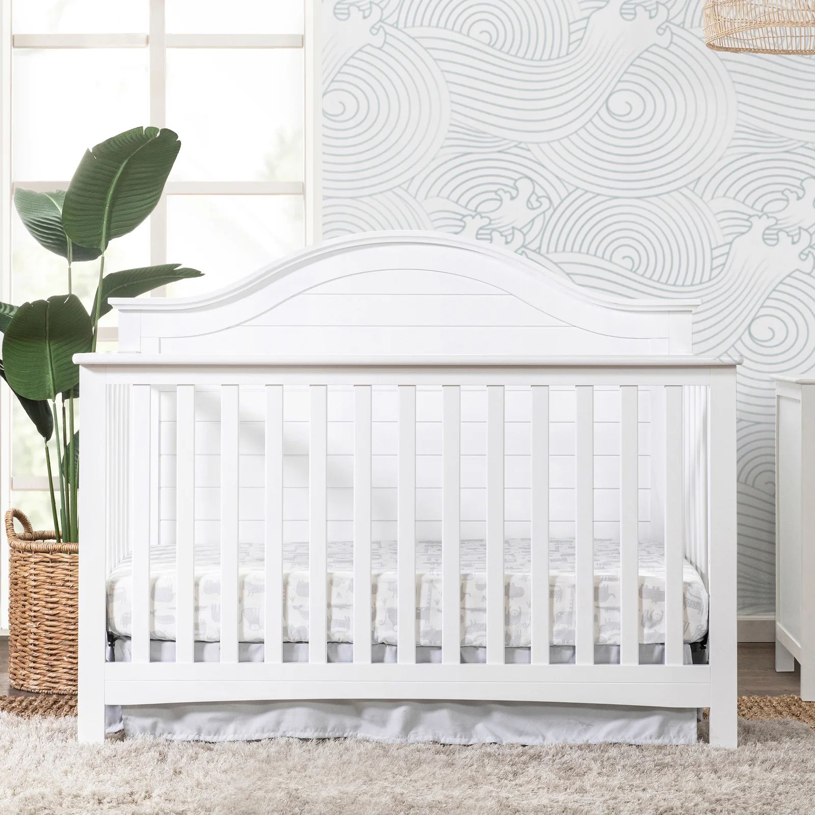 Nolan 4-in-1 Convertible Crib inGrey | Wayfair North America