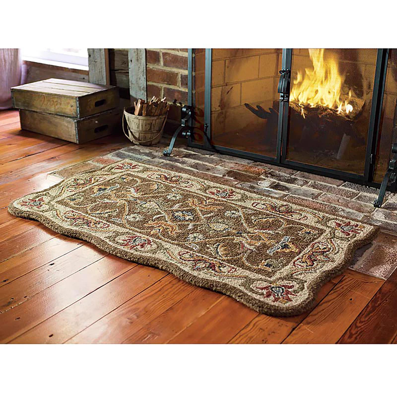 Fire Resistant Wool Hearth Rug | Wool Rugs | Plow & Hearth | Plow & Hearth