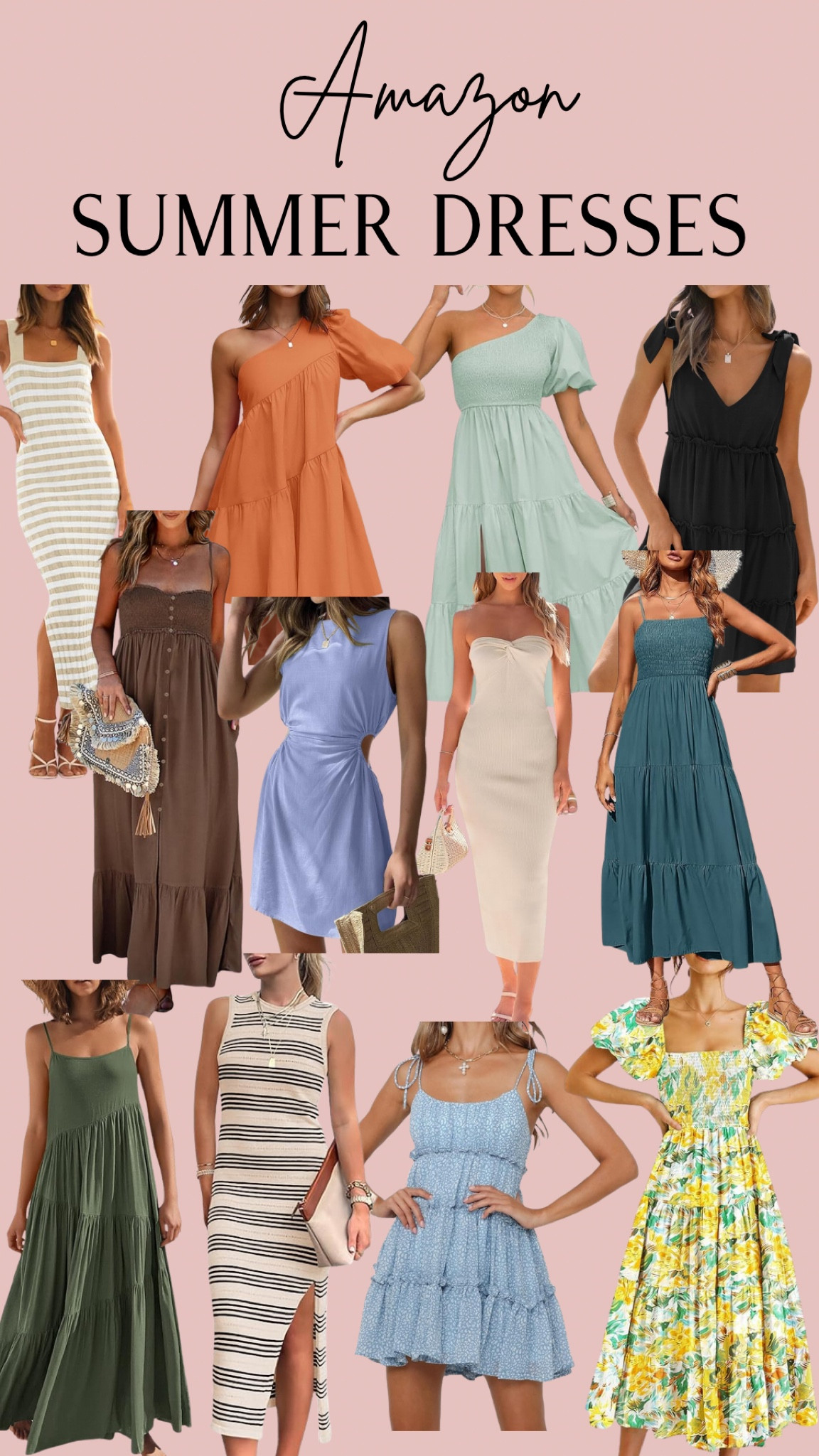 The perfect summer dresses on Amazon! 


Summer dress, summer outfit, casual dress, brunch dress, brunch outfit, travel outfit, summer travel 

#LTKMidsize #LTKSeasonal #LTKFindsUnder100