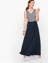Sunset Stripe Jersey Maxi Dress | Talbots