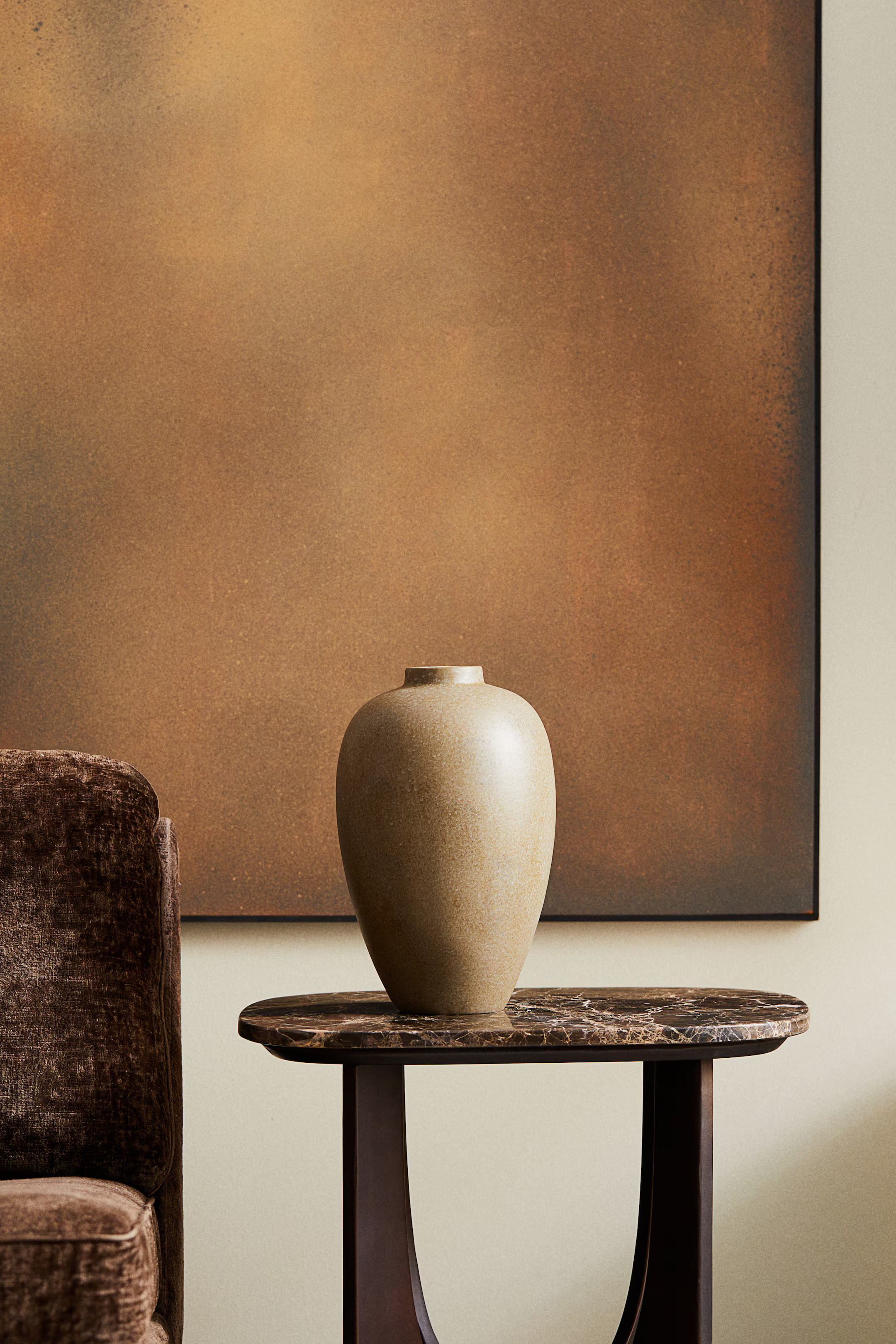 Hohe Vase aus Steingut | H&M (DE, AT, CH, NL, FI)