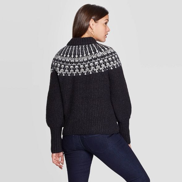 Women's Long Sleeve Crewneck Femme Pullover Sweater - Universal Thread™ | Target