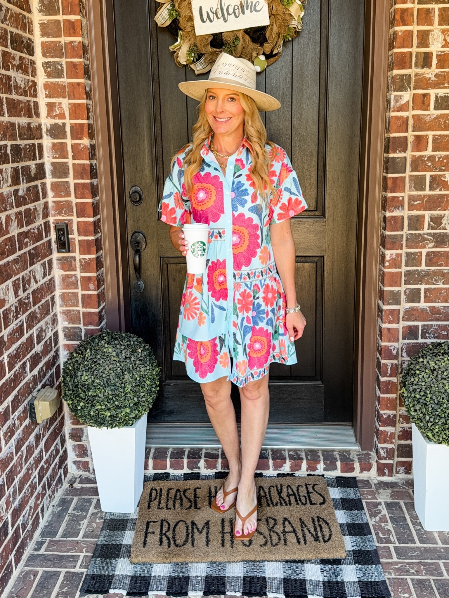 This bright fun dress is perfect for summer! I love the loose fit and bright colors. I’m wearing a small. 

Dresses | Amazon | floral dress | summer dresses | summer outfits | vacation outfits beach | beach dress | resort outfit | casual dresses | bright dresses | mini dresses | loose | flowy

#LTKootd #LTKmomlife #LTKTravel