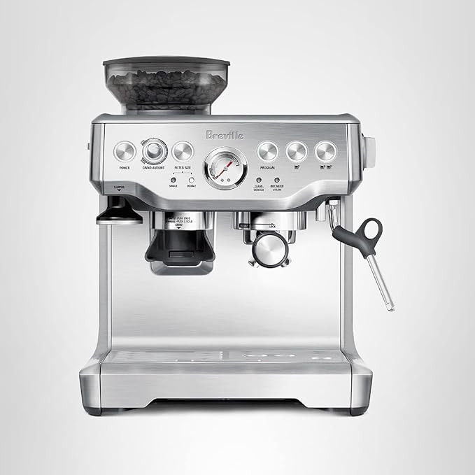 Breville Barista Express Espresso Machine BES870XL, Brushed Stainless Steel | Amazon (US)