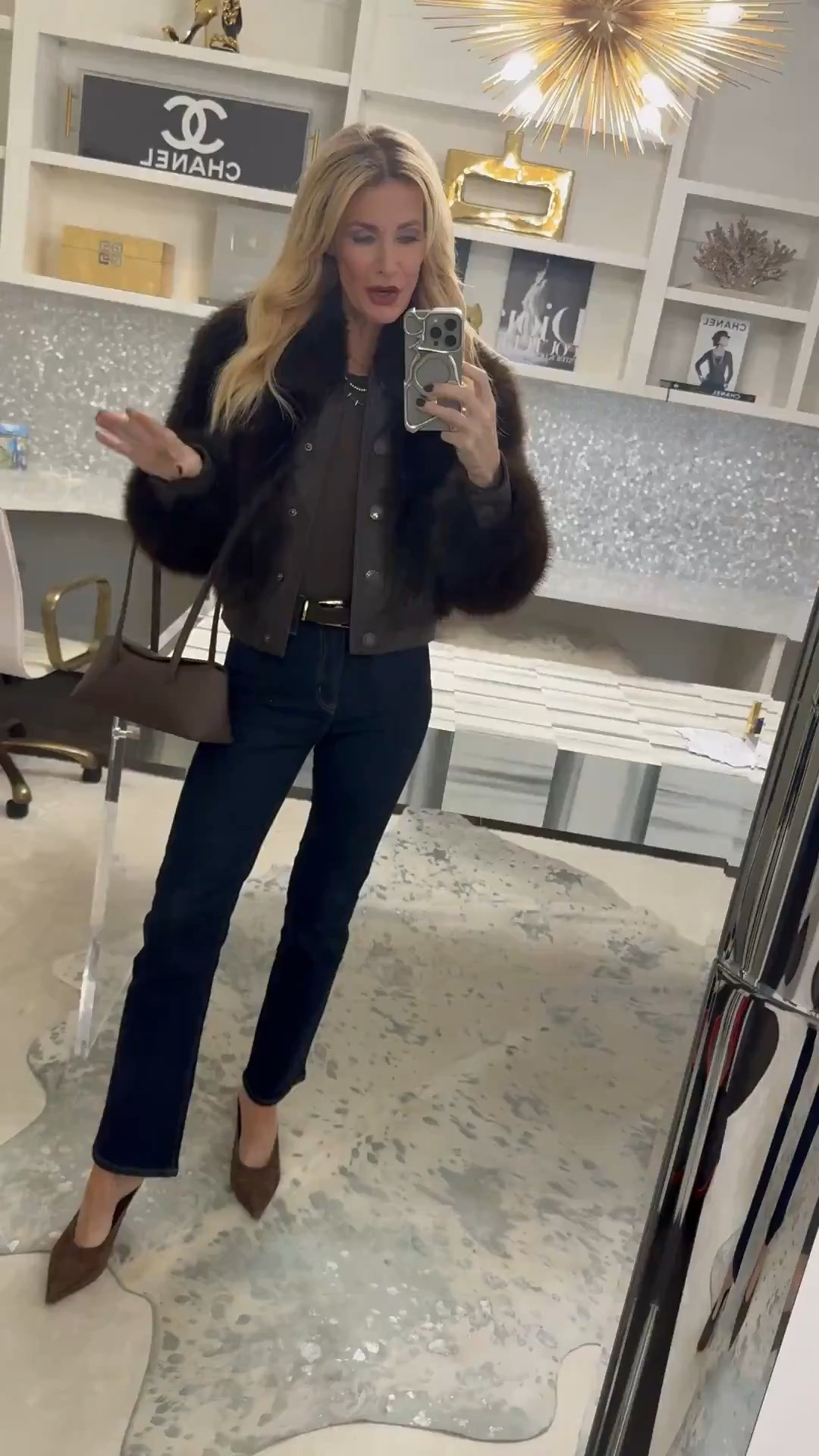 These are the kind of everyday staples I reach for when I want to look pulled together but stay comfortable. The jacket adds just the right amount of structure, while these $50 jeans have the perfect rise and length for an easy, flattering fit. This outfit works for errands, casual meetings, or weekend plans when you want polished without trying too hard. I’m wearing an XS in the jacket and size 24 x 28 in the jeans, and they fit true to size. 

 

#LTKootd #LTKOver40 #LTKFindsUnder100