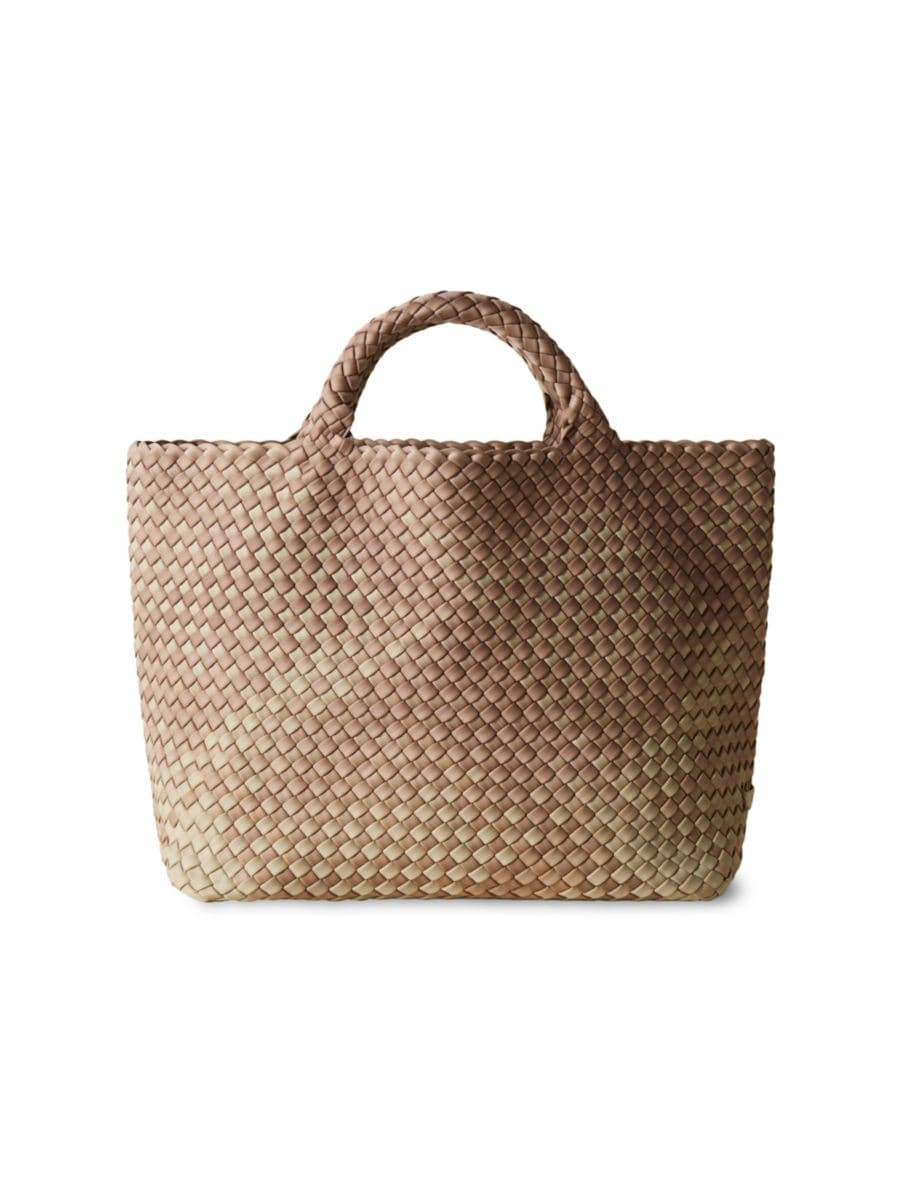 Shop Naghedi St. Barths Medium Graphic Ombre Tote Bag | Saks Fifth Avenue | Saks Fifth Avenue