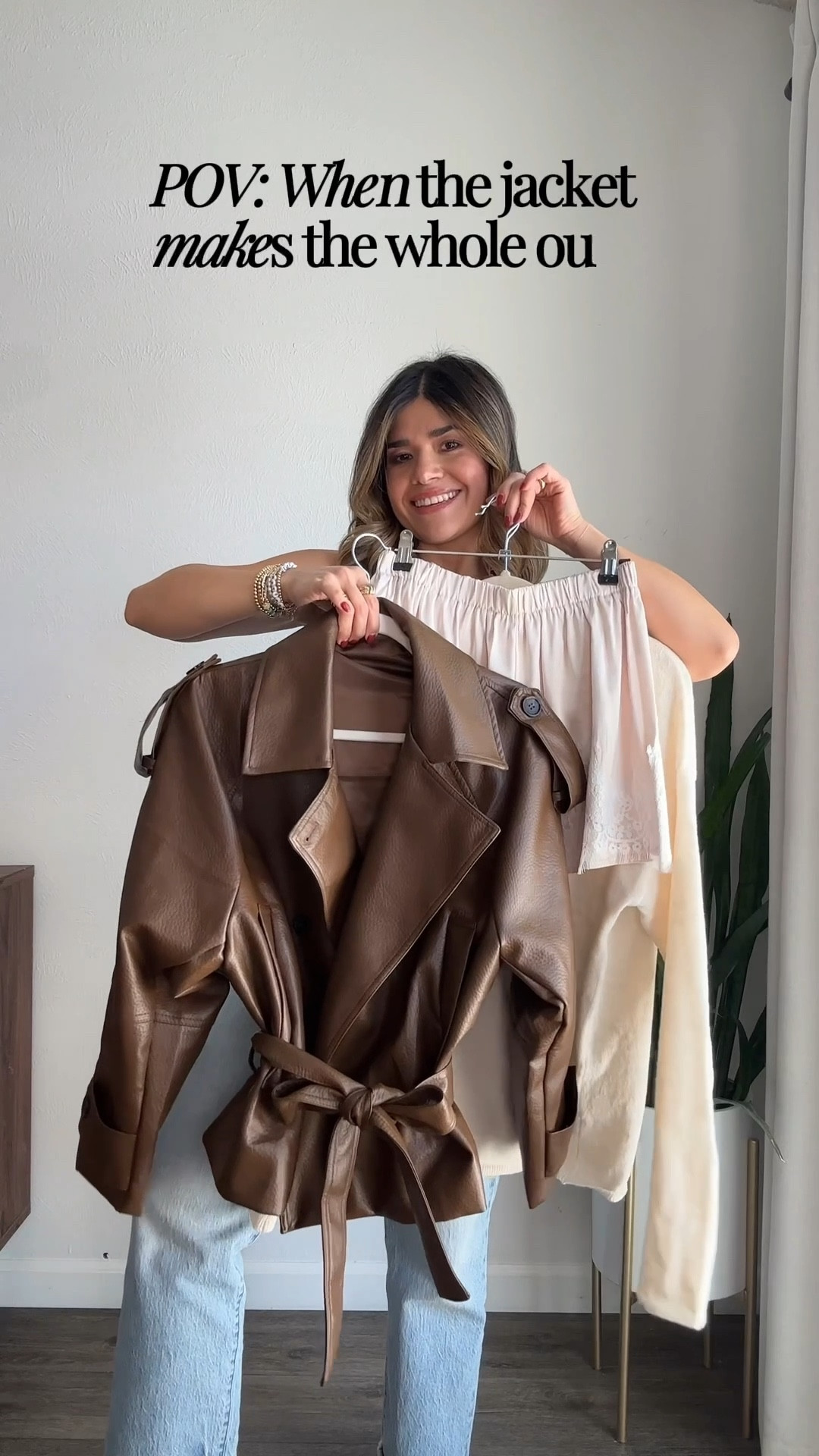 This jacket is such an incredible Amazon find! I’m obsessed with the fit and quality! Feels and looks so luxe! 
Sweater size small
Shorts size small
Jacket size small